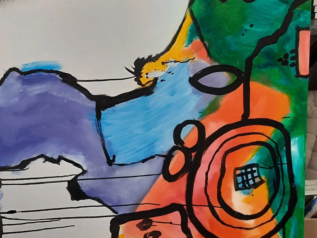 Billede 16 - Akryl malerier søger nye vægge