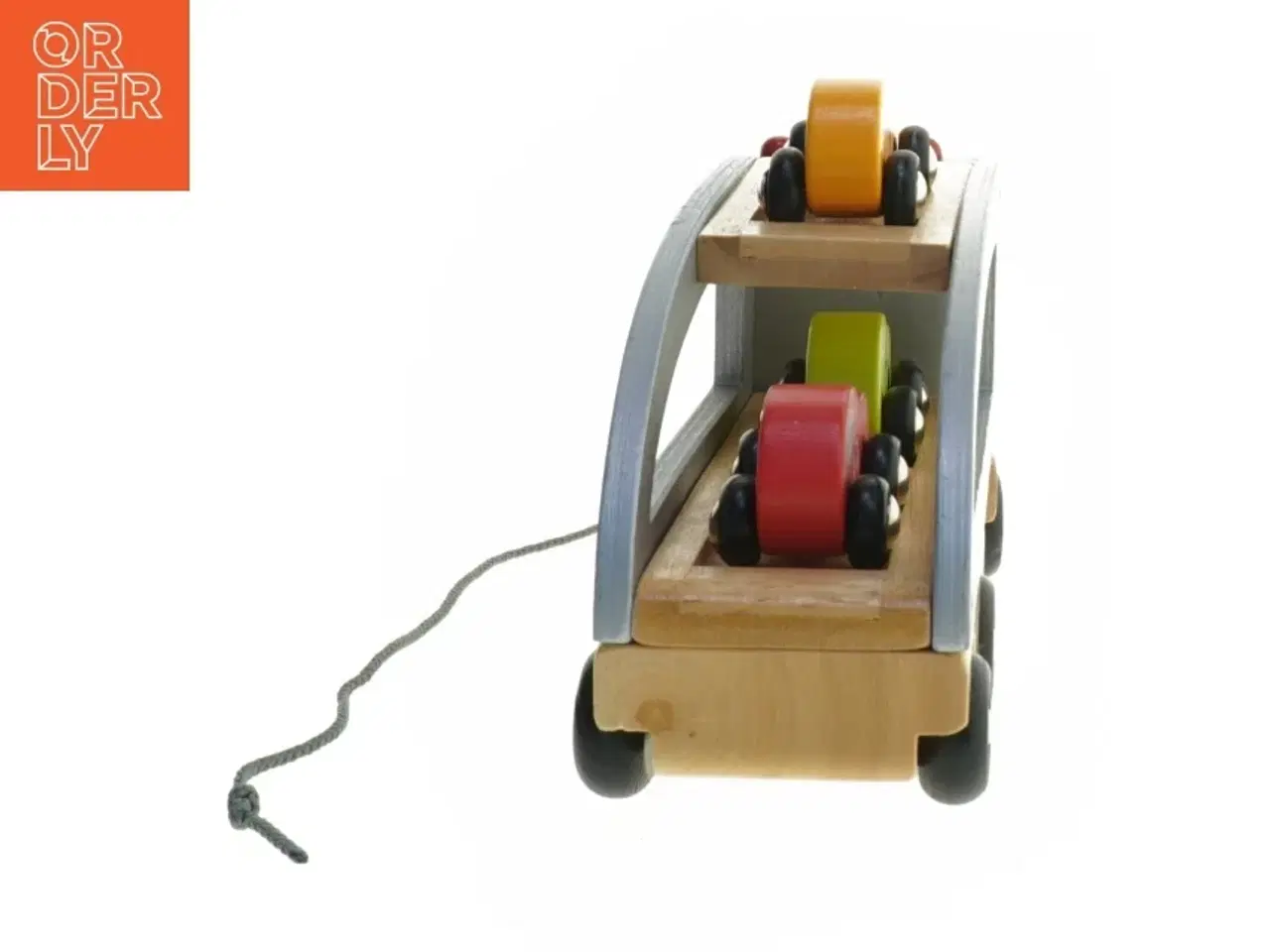 Billede 4 - Trælegetøjsbiltransport fra Janod (str. 30 cm)