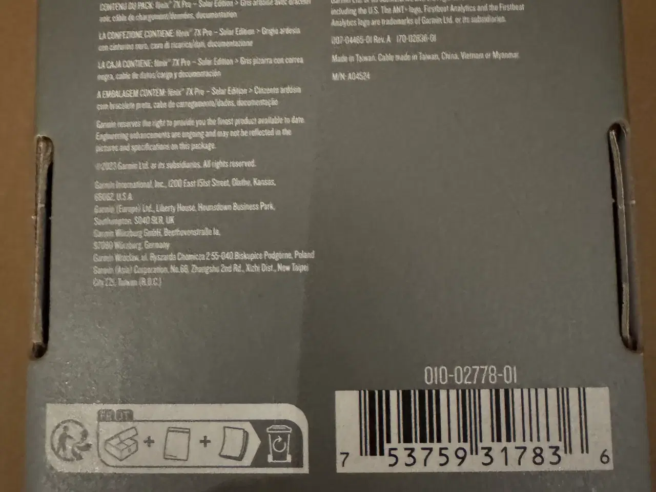 Billede 5 - Garmin fenix 7x Pro , solar, 51 mm