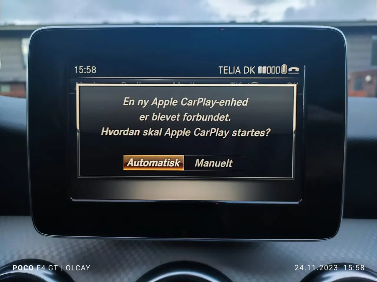 Billede 5 - Mercedes aktivering af Carplay / Android Auto