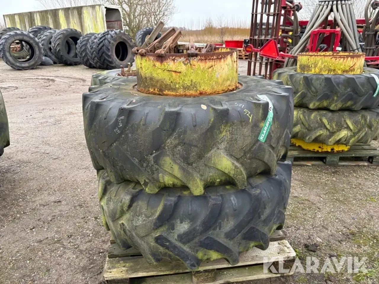 Billede 1 - Tvillingehjul Kleber Super 8 2 styk