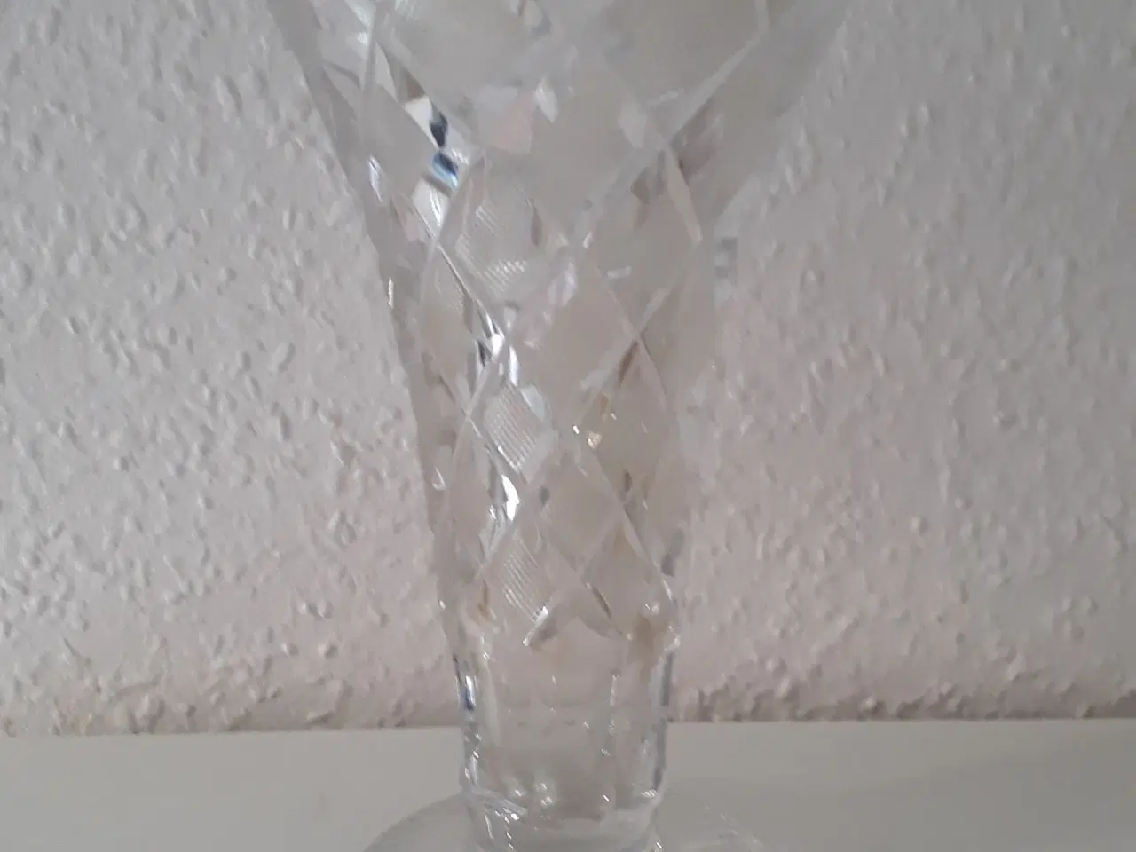 Billede 1 - Ældre Krystal Vase