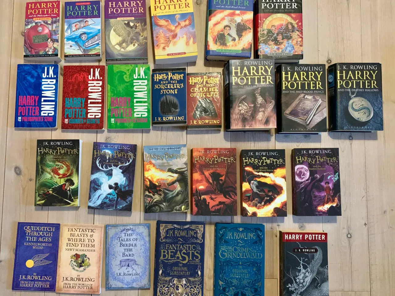 Billede 1 - Engelske Harry Potter bøger