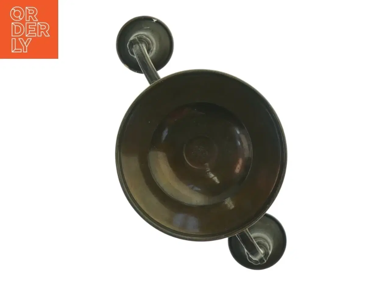 Billede 4 - Vintage lysestager i bronce. (str. 22 cm)
