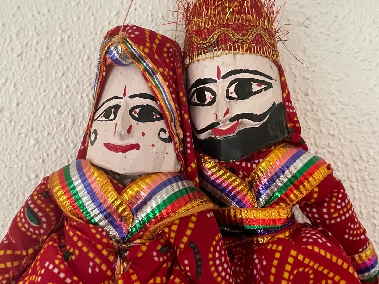 Billede 3 - Indisk brudepar dukker