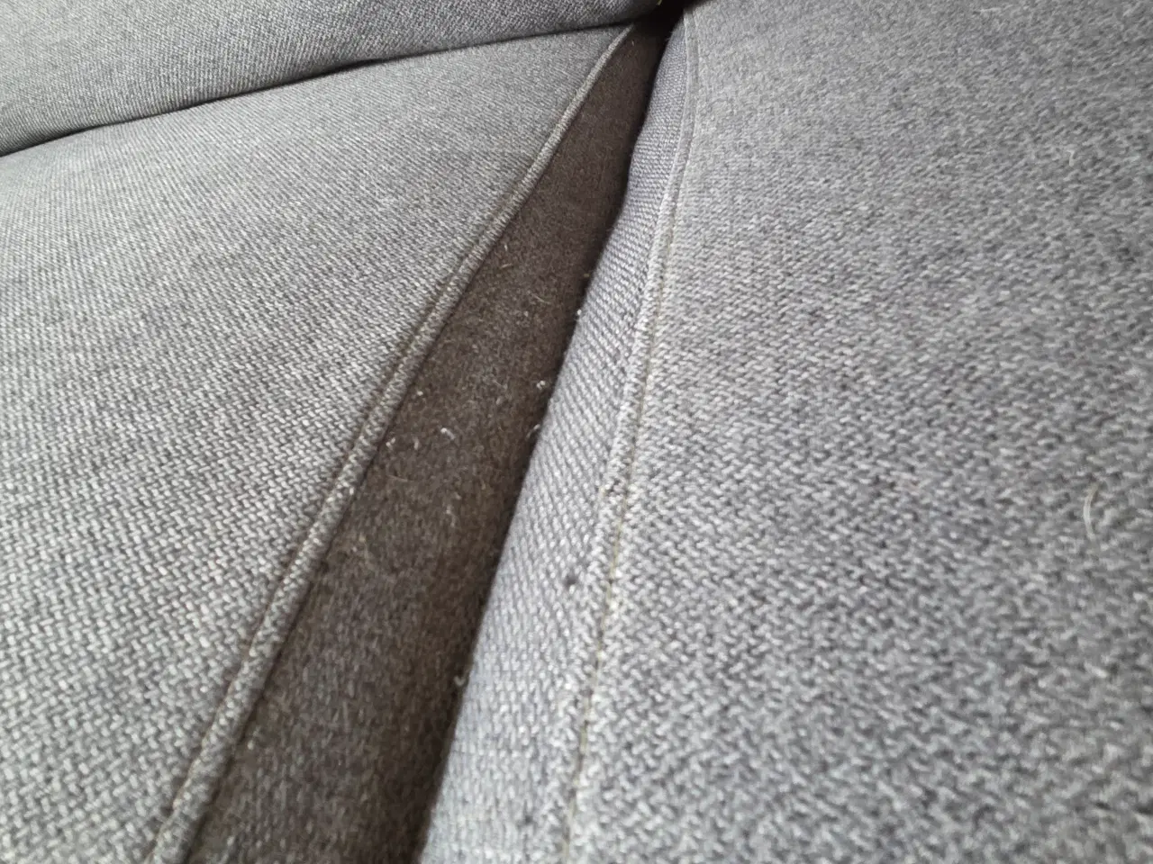 Billede 4 - U sofa, sofa med 2 chaiselong puff og nakkestøtte