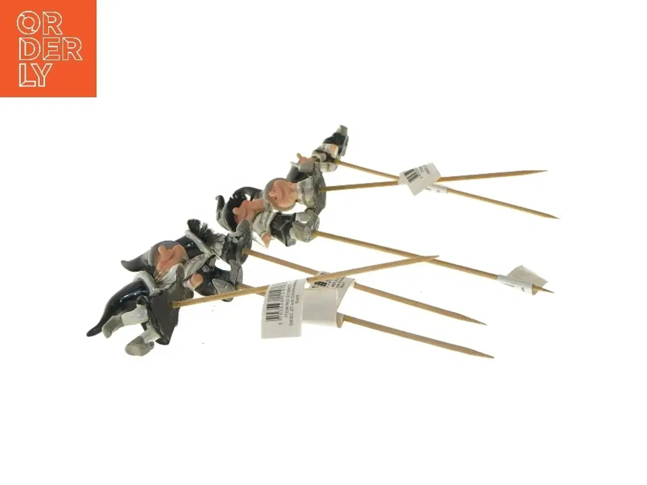 Billede 4 - Dekorative nissepinde (str. 21 cm)