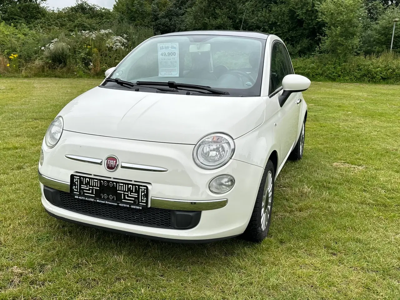 Billede 2 - Fiat 500 1,2 som ny bil, med Appel Car play.