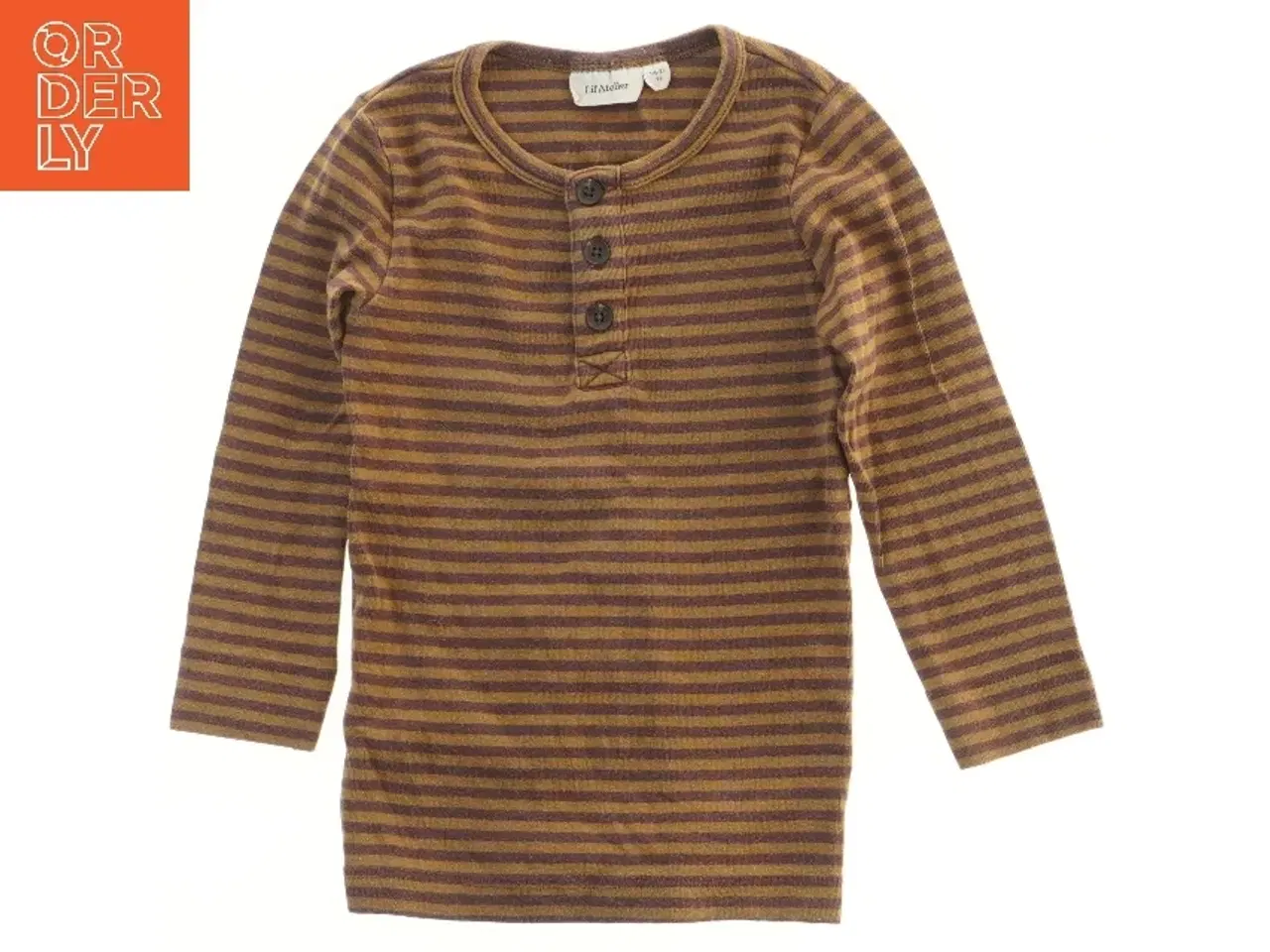 Billede 1 - Langærmet stribet trøje fra Lil atelier (str. 92)