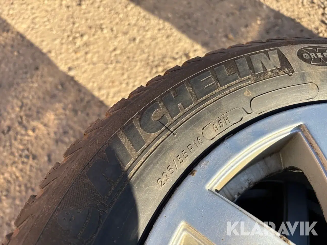 Billede 7 - Vinterdæk med fælge. Michelin 4 styk