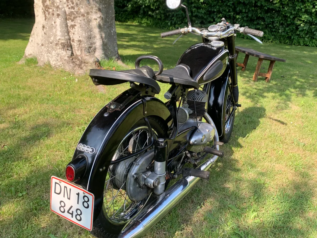 Billede 3 - DKW RT 250/2, årgang 1954