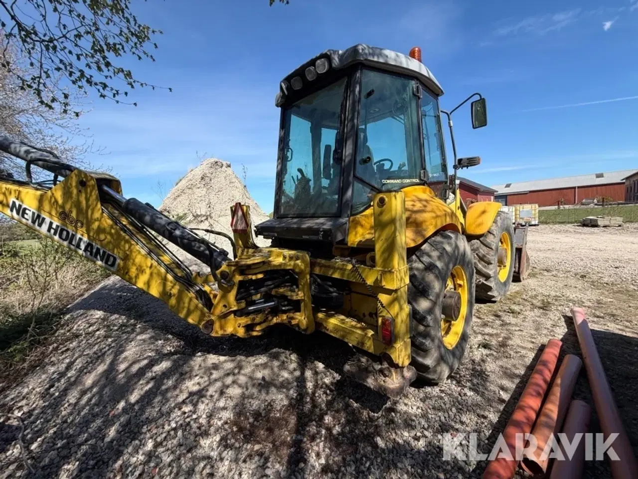 Billede 3 - Rendegraver New Holland LBH115B-4PS