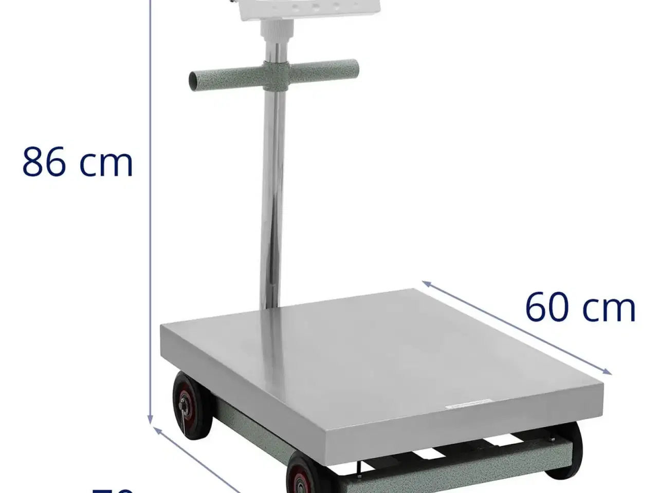 Billede 5 - Industrivægt – 600 kg / 0,1 kg - 50 x 60 cm