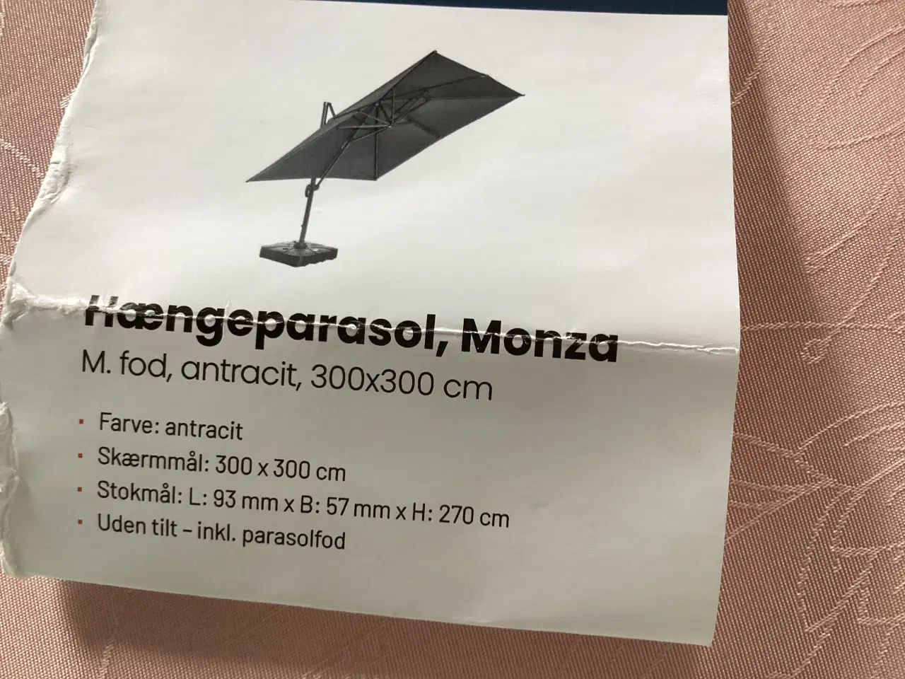 Billede 1 - Parasolfod