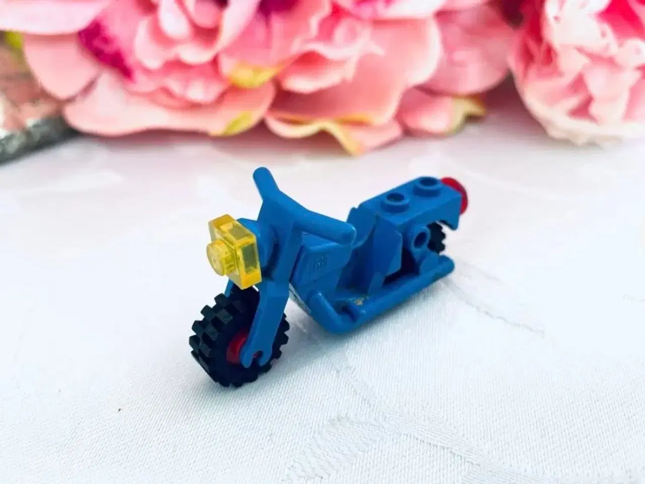 Billede 1 - Lego blå motorcykel 