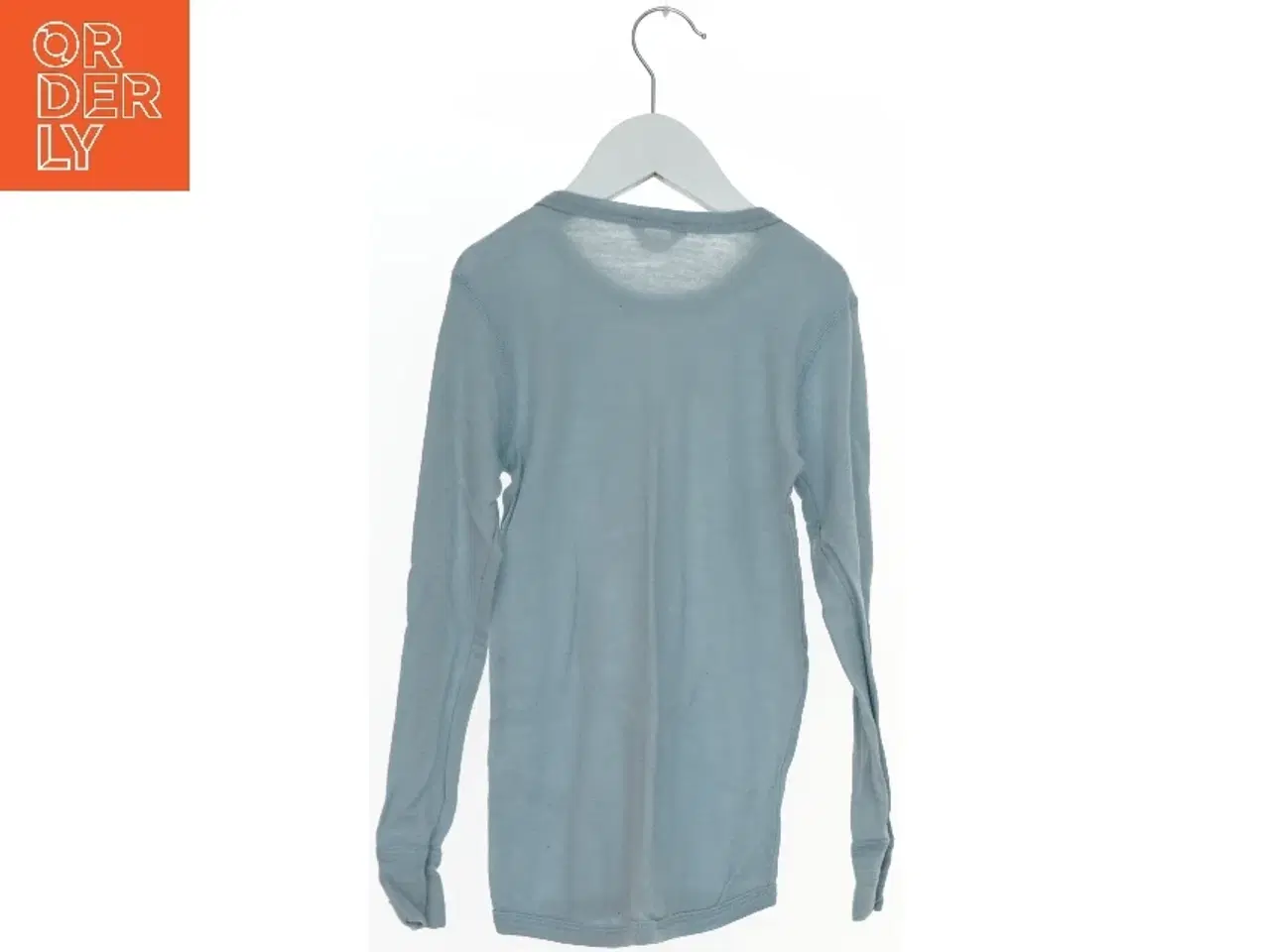 Billede 2 - Langærmet lyseblå bluse fra Joha (str. 122)