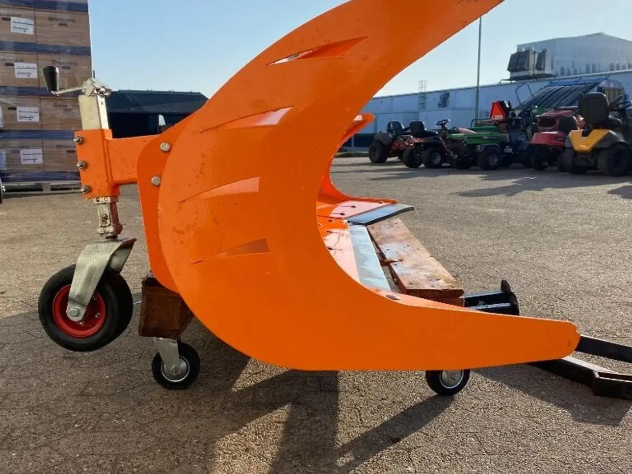 Billede 3 - Snowline / Vestas Hydromann K-3600 Sneplov med gummiskær