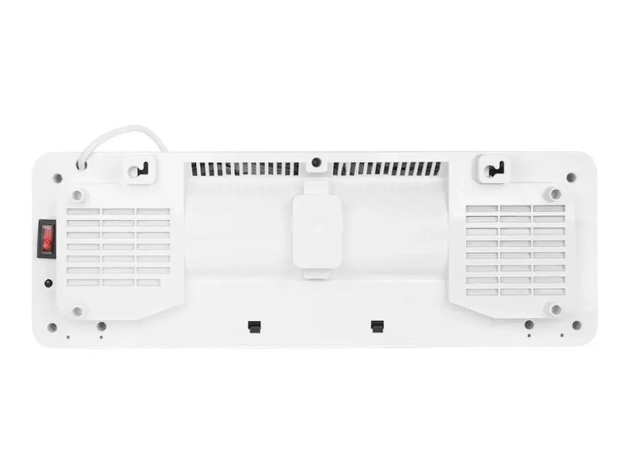 Billede 5 - N’OVEEN HC3299 Tuya WiFi SMART varmegardin med LED og fjernbetjening – 2.000 W vægmonteret konvektor