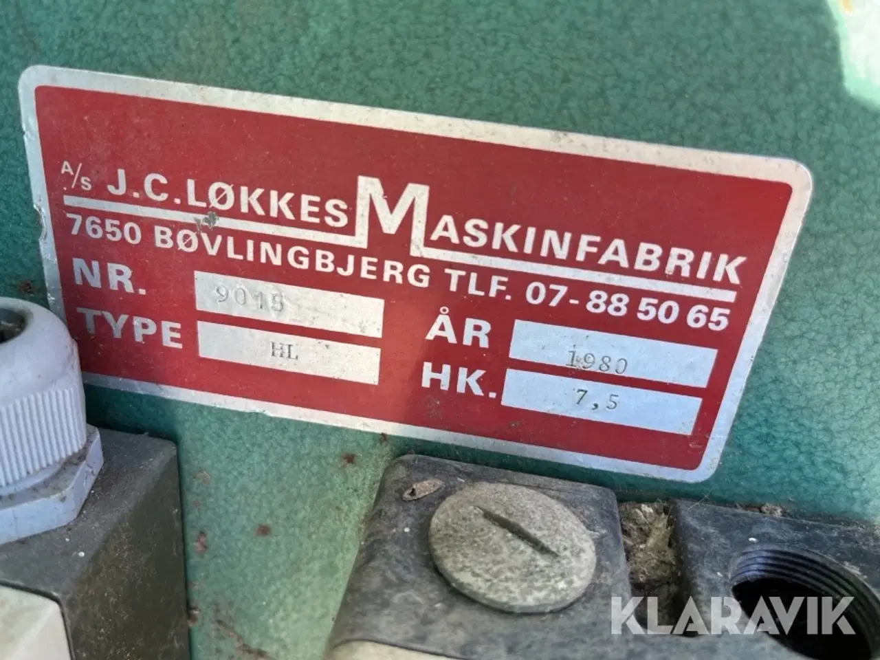 Billede 10 - Lavtryks blæser Løkkes Maskinfabrik HL