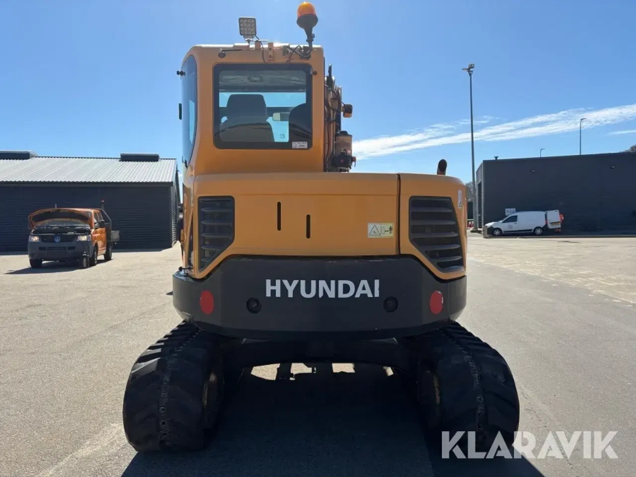 Billede 4 - Gravemaskine Hyundai ROBEX80CR-9A Rotortilt og centralsmørning