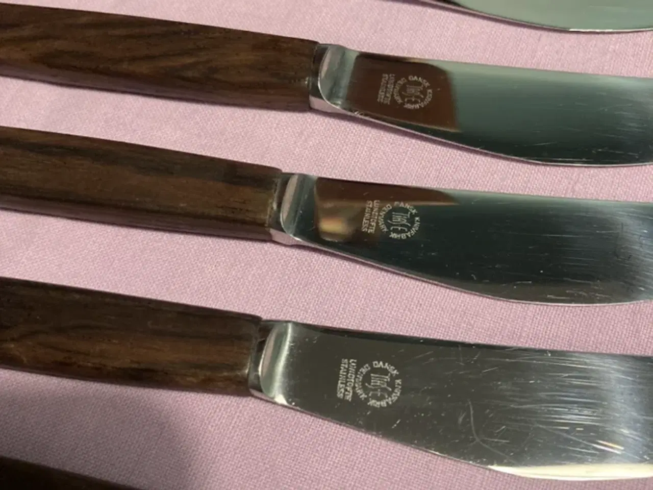 Billede 2 - Lundtofte teaktræ knive - multianvendelse