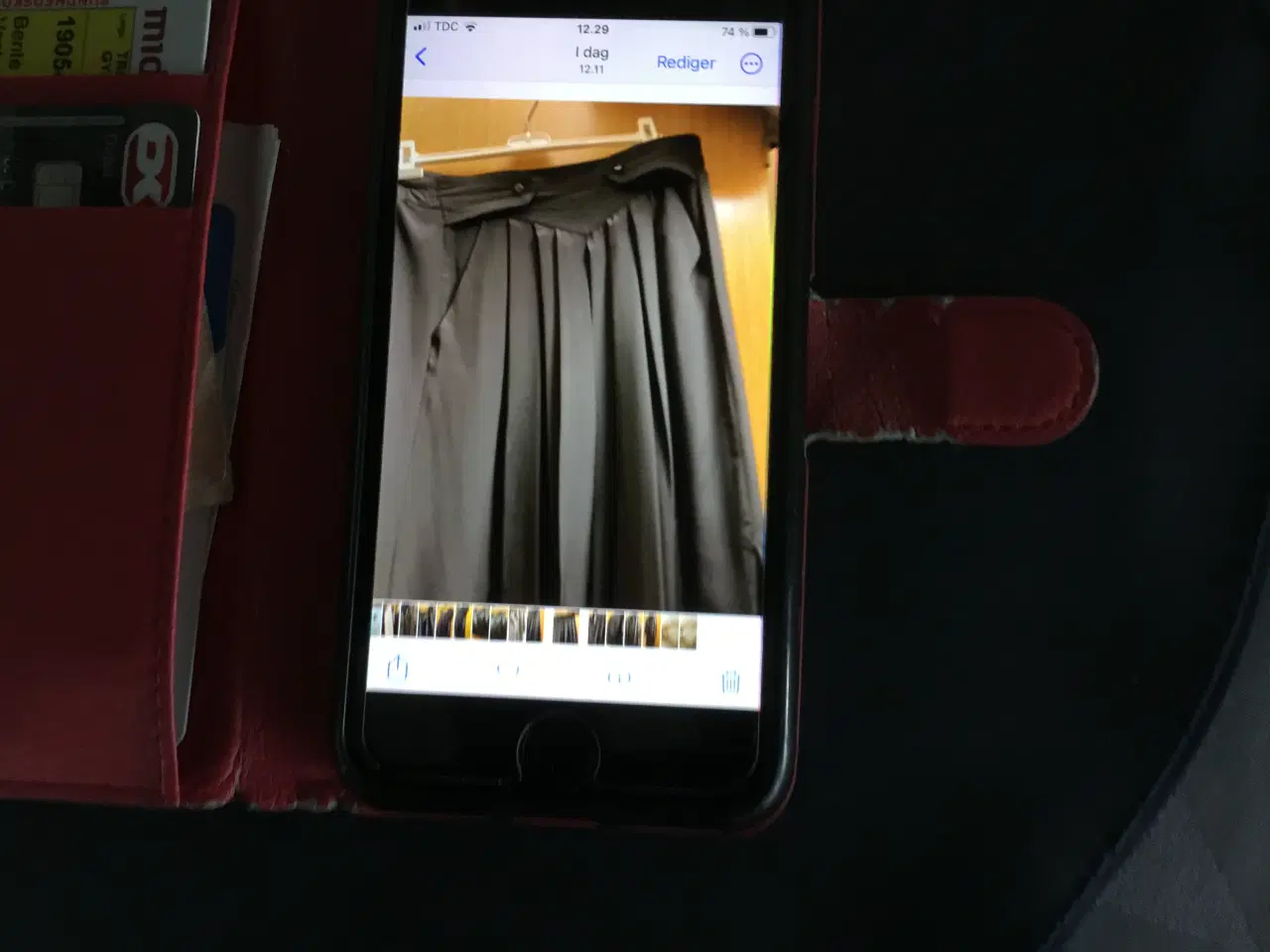 Billede 2 - Lækker todelt kjole sort