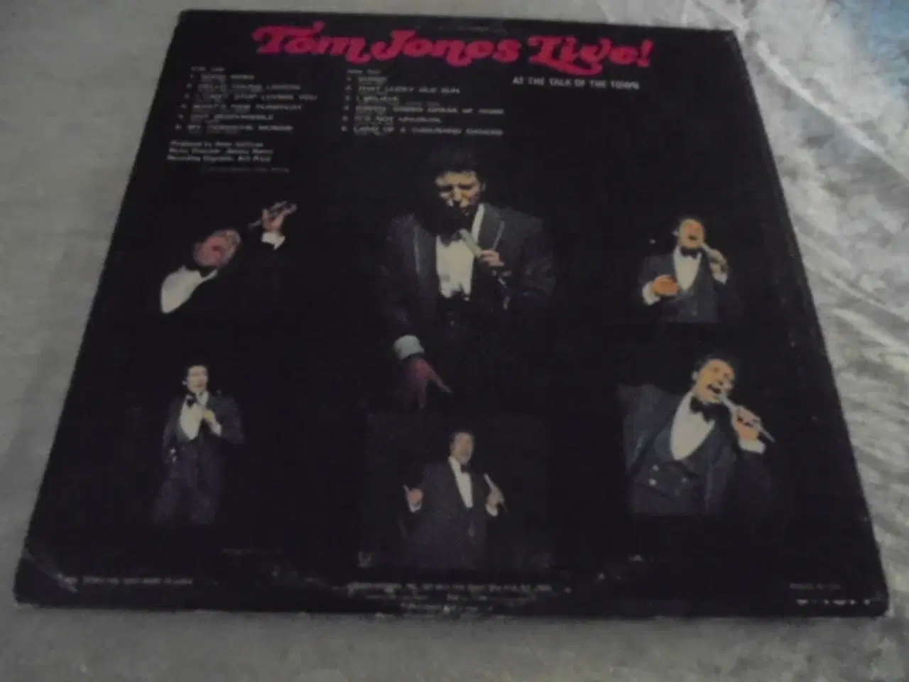 Billede 2 - LP: Tom Jones Live at the Talk of the Town  