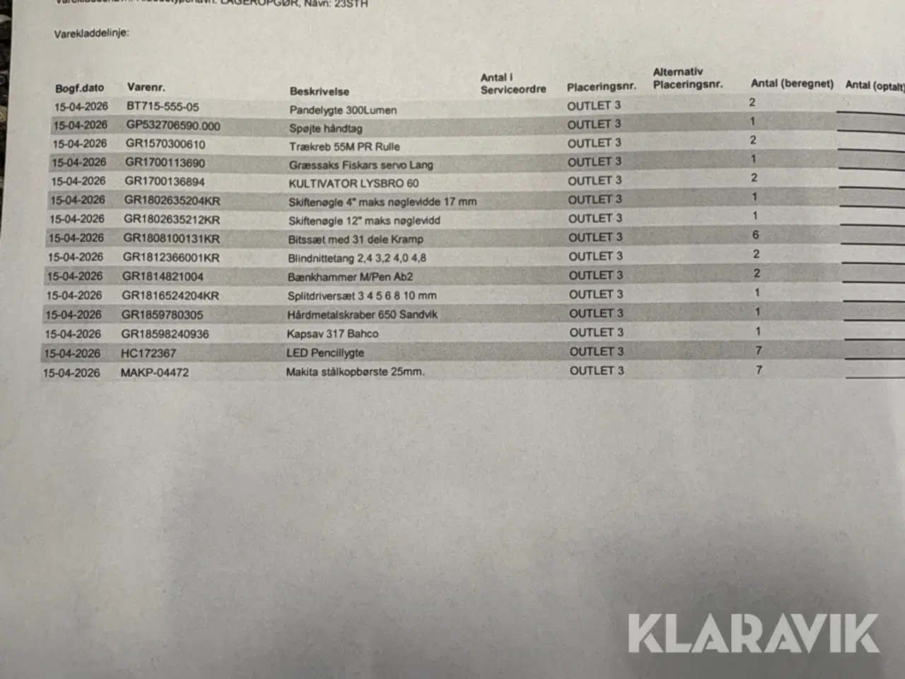 Billede 8 - Diverse butiksvare