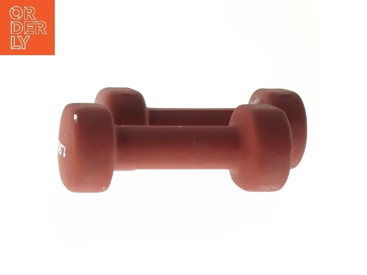 Billede 3 - Røde håndvægte 1,5 kg (str. 15,5 cm)