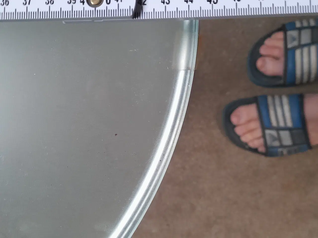 Billede 3 - Rullebord med glashylder.