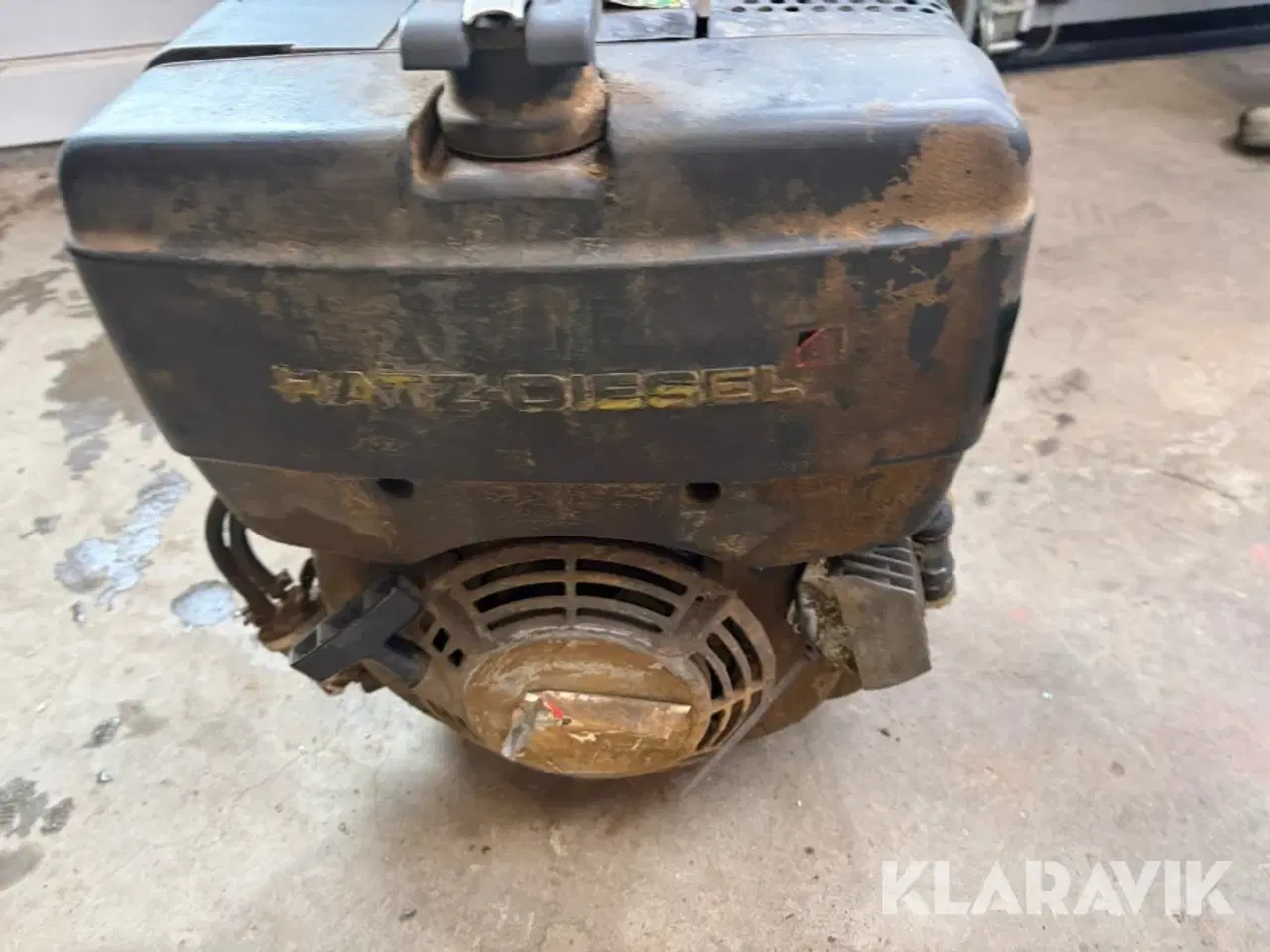 Billede 3 - Dieselmotor Hatz 1B 40T6 med elstart