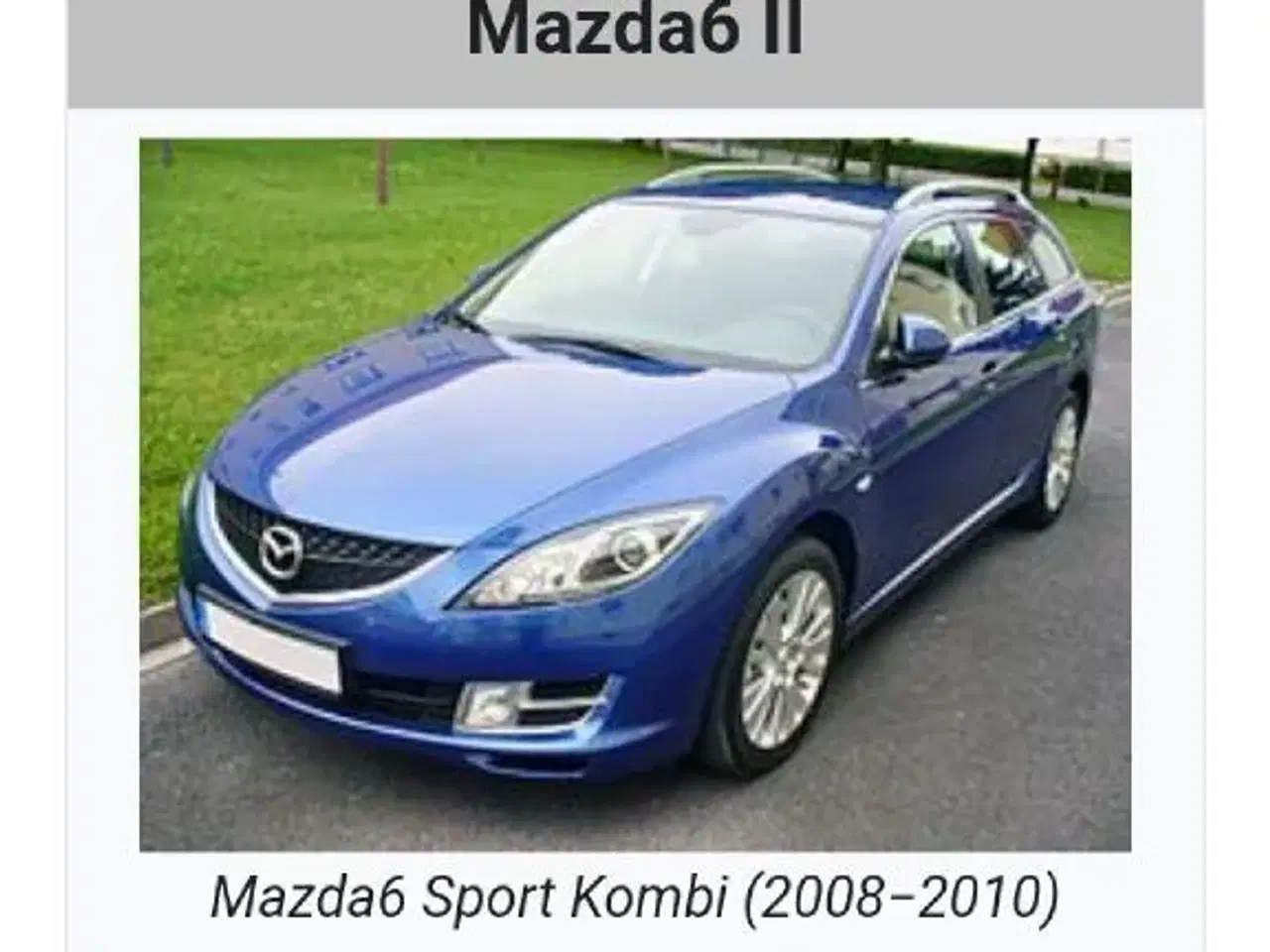 Billede 2 - Gummimåtter Mazda 6