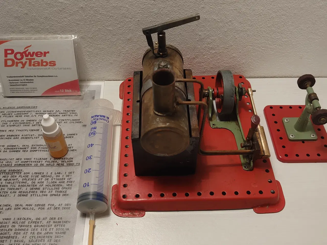 Billede 5 - Mamod Se3+tohjulssliber mm. Afprøvet. 1960-69.U.K.