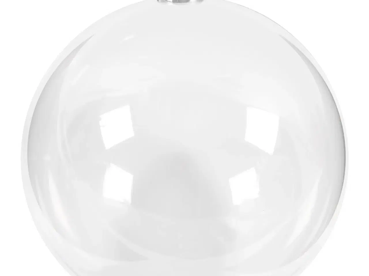 Billede 1 - Transparent Deko-kugle 13,6 cm - Skab Unikke Dekorationer