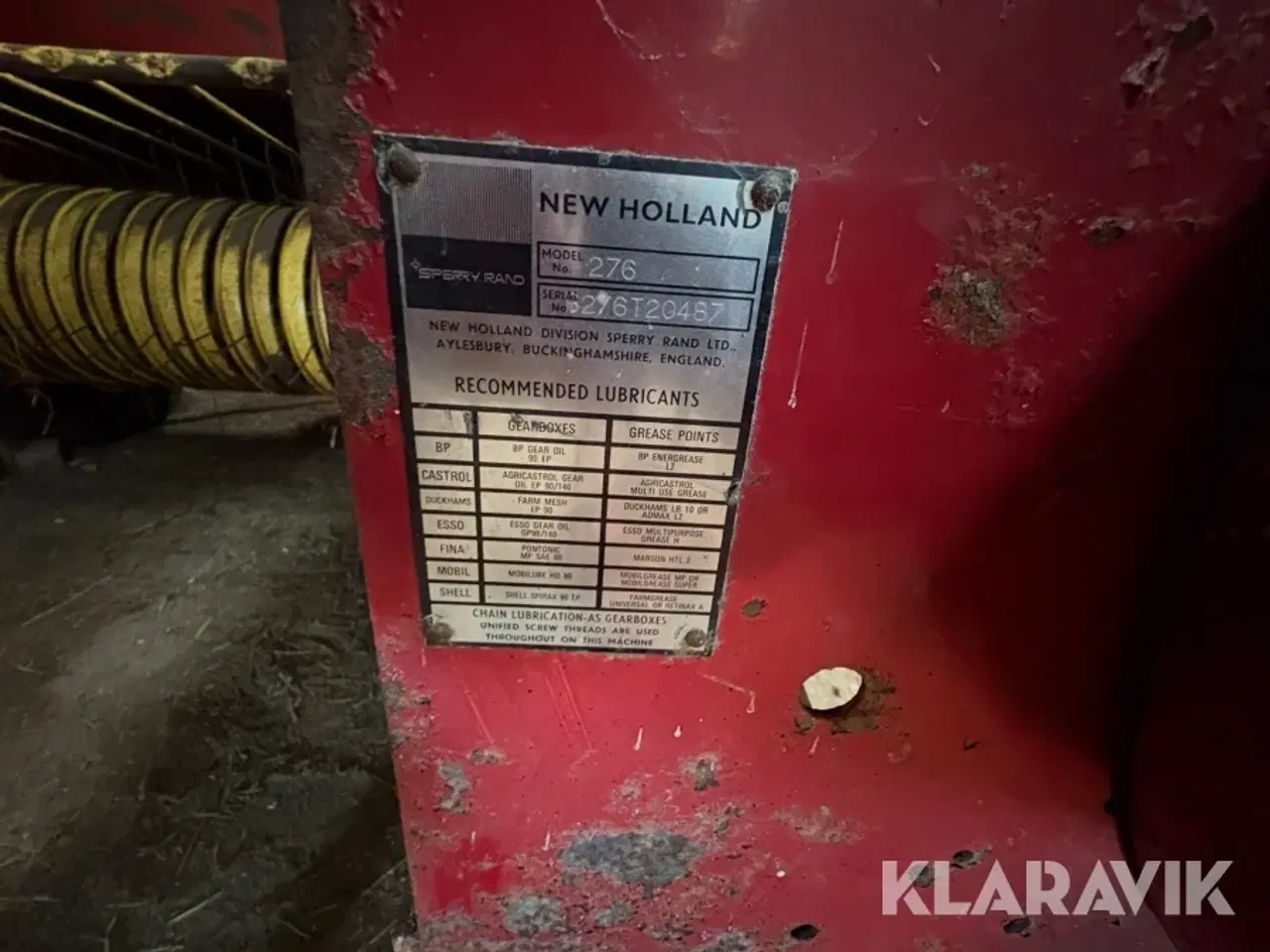 Billede 10 - Små Ballepresser New Holland 276