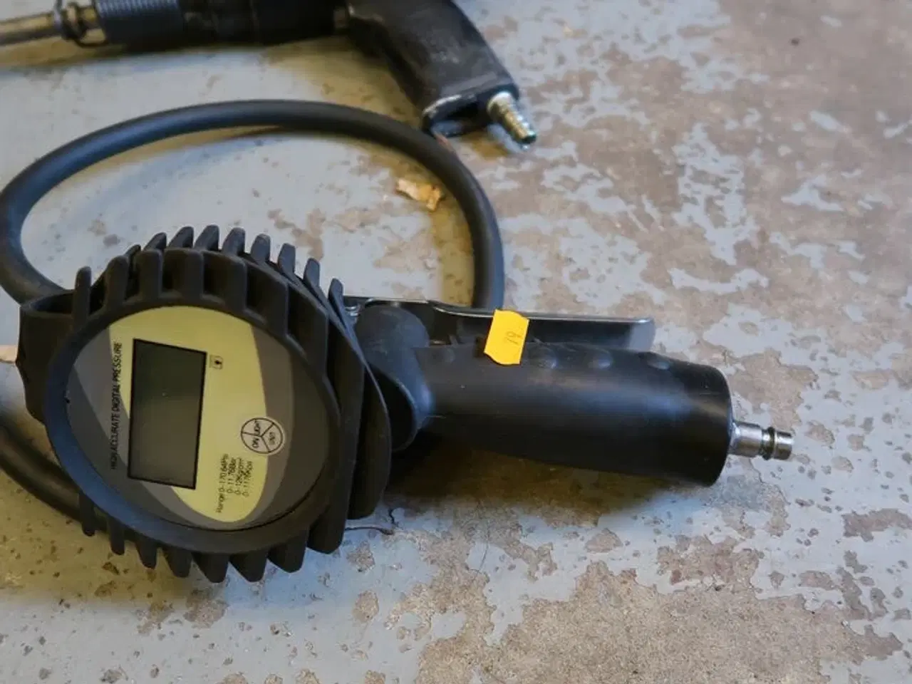 Billede 3 - Trykluft værktøj samt trykluftpumpe