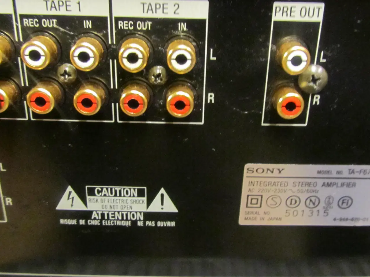 Billede 12 - HIGH END SONY TA-670ES 2X100W RMS