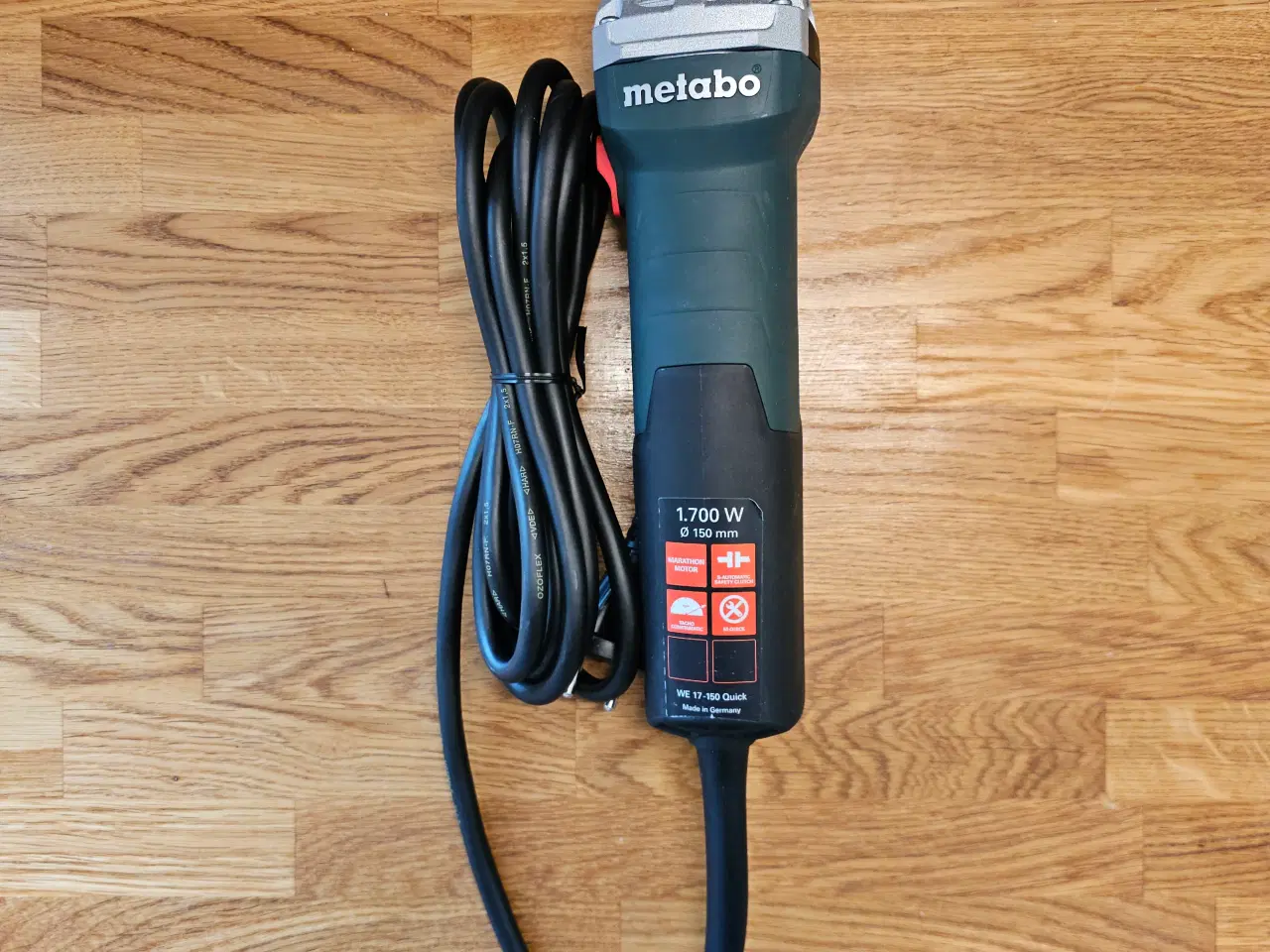 Billede 3 - Metabo WE 17-150 Quick vinkelsliber – Helt ny!