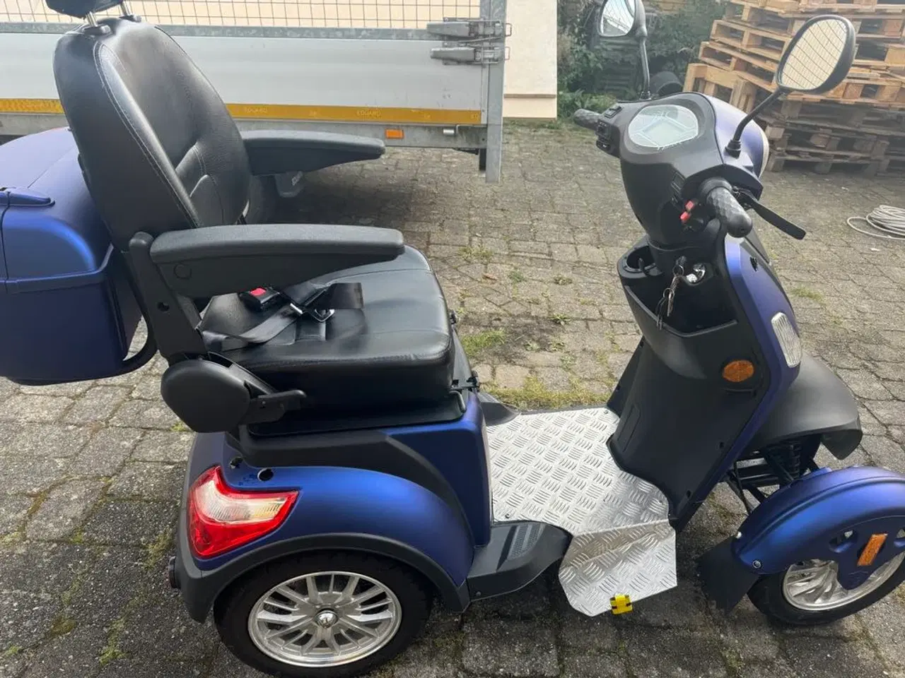 Billede 4 - EEC elektrisk scooter - 4hjulet