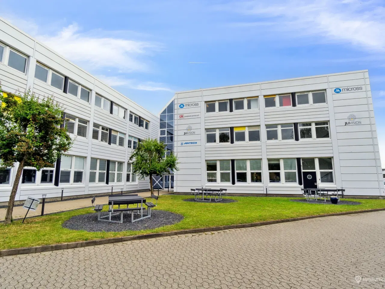 Billede 12 - Kontor med udsigt til grønne arealer i Herlev