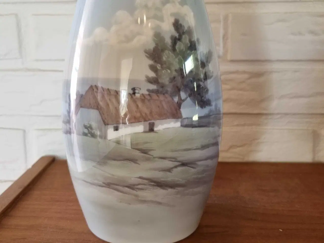 Billede 1 - Flot Bing & Grøndahl porcelæns-vase