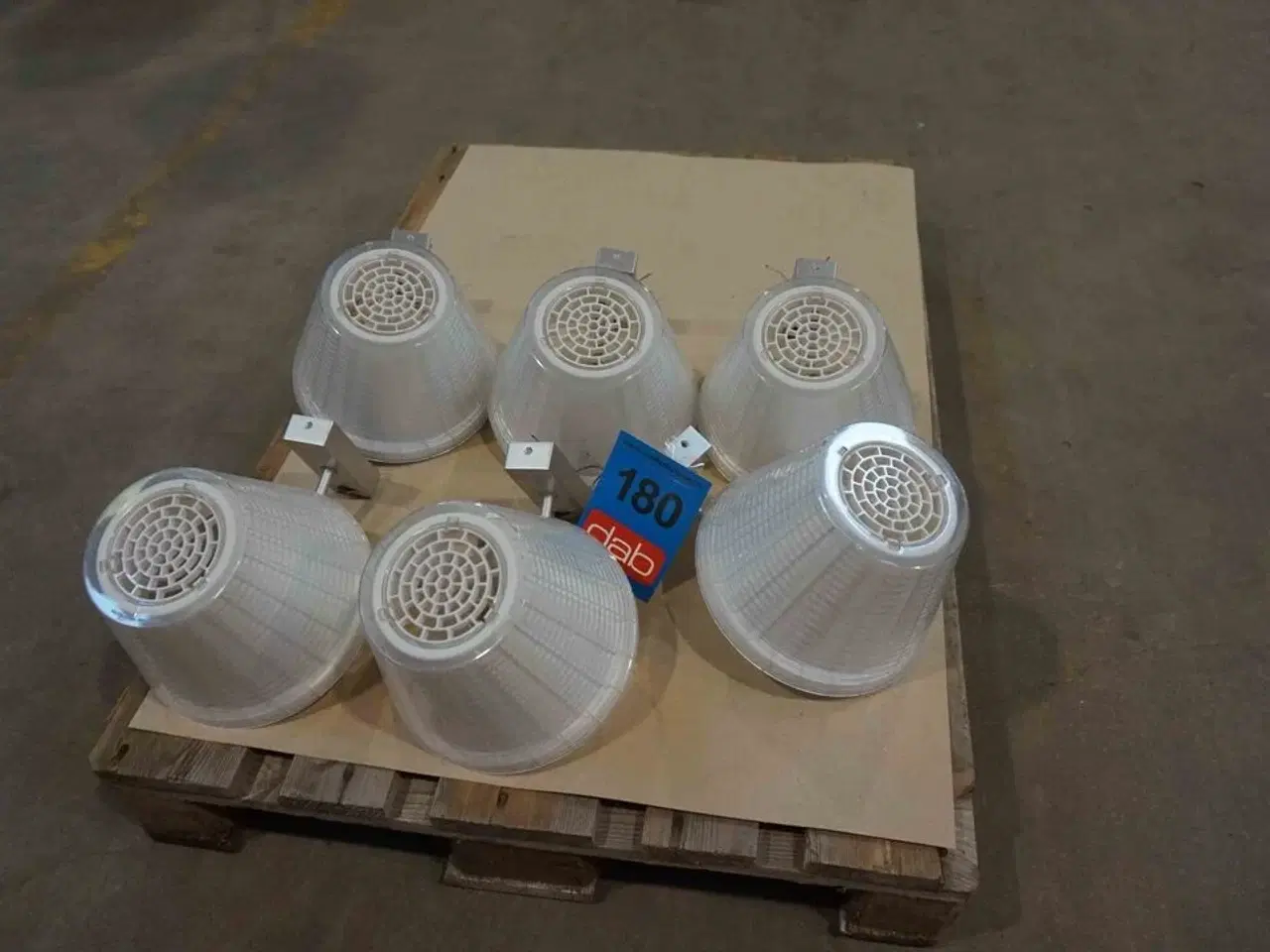 Billede 4 - 6 stk Marset Væglamper Hvid/alustel (MOMSFRI)