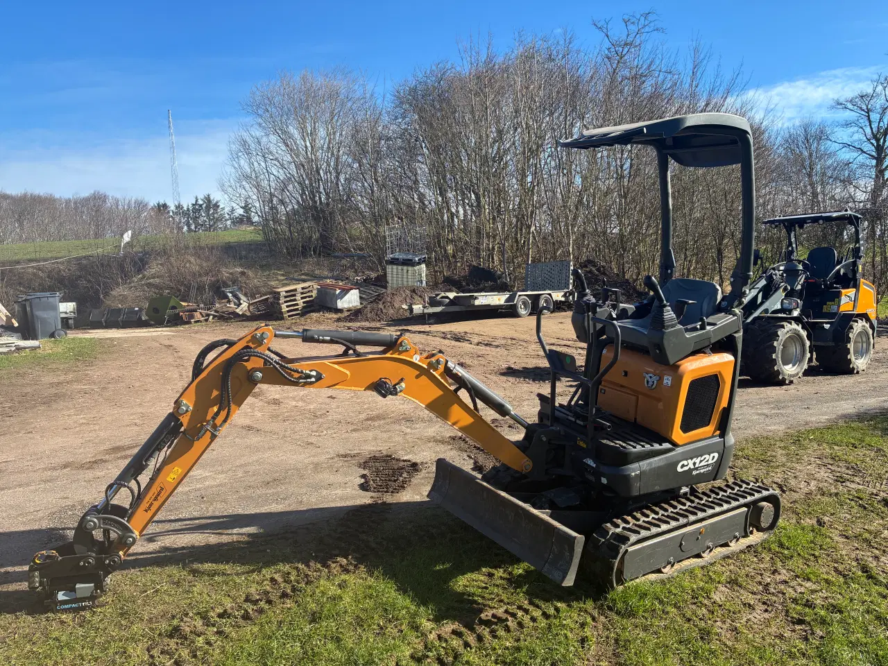 Billede 1 - Case cx12 d 75 timer og meget udstyr 