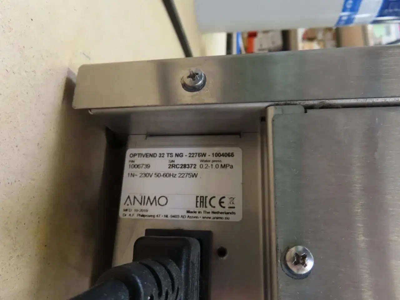 Billede 10 - Kaffeautomat, ANIMO OPTIVEND 32 TS NG