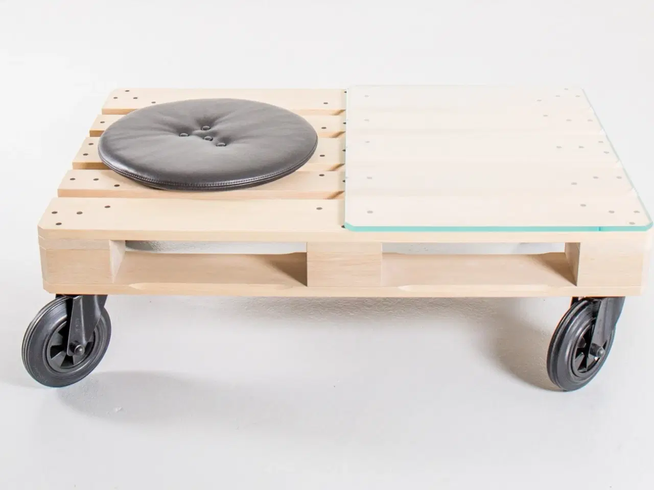 Billede 2 - Europalle i massivt egetræ for feinschmeckere