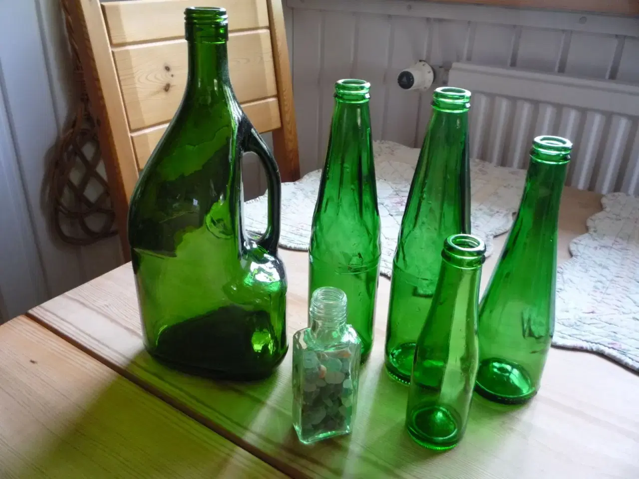 Billede 2 - Grønne flasker