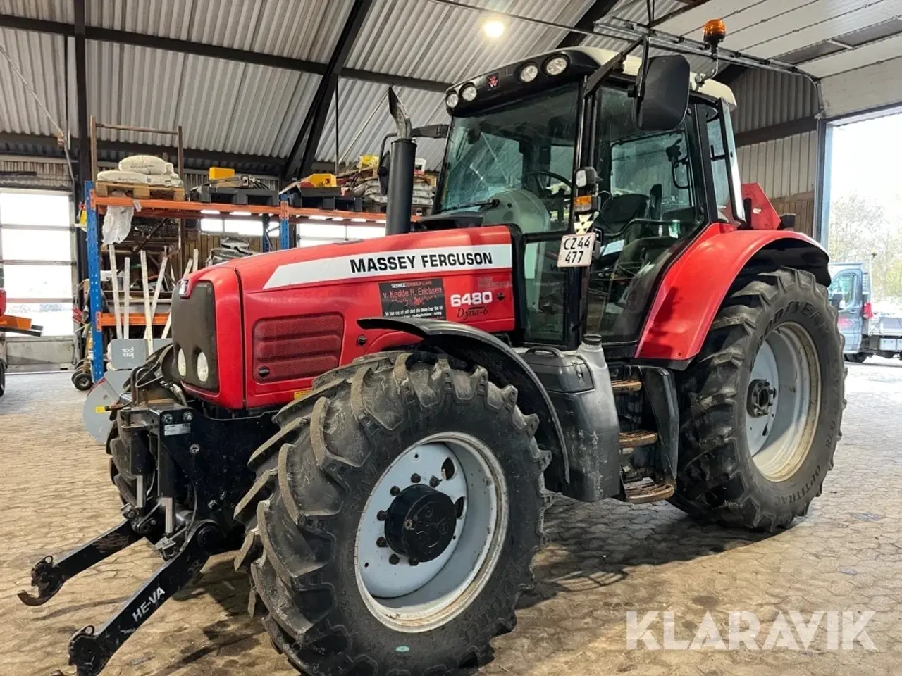 Billede 1 - Traktor Massey Ferguson 6480 Dyna-6