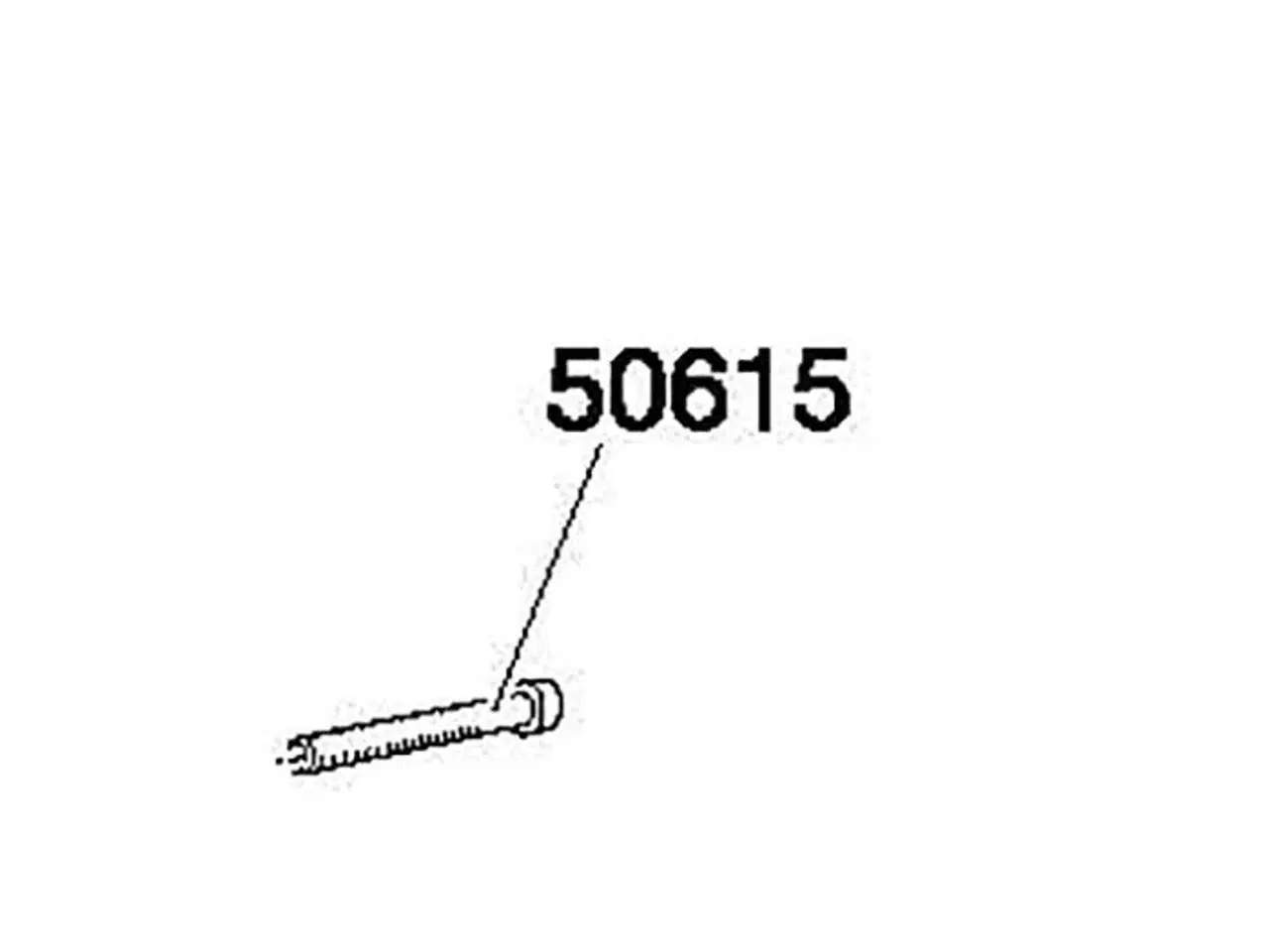 Billede 1 - Thule unbr.bolt mc6s m6x20 sort