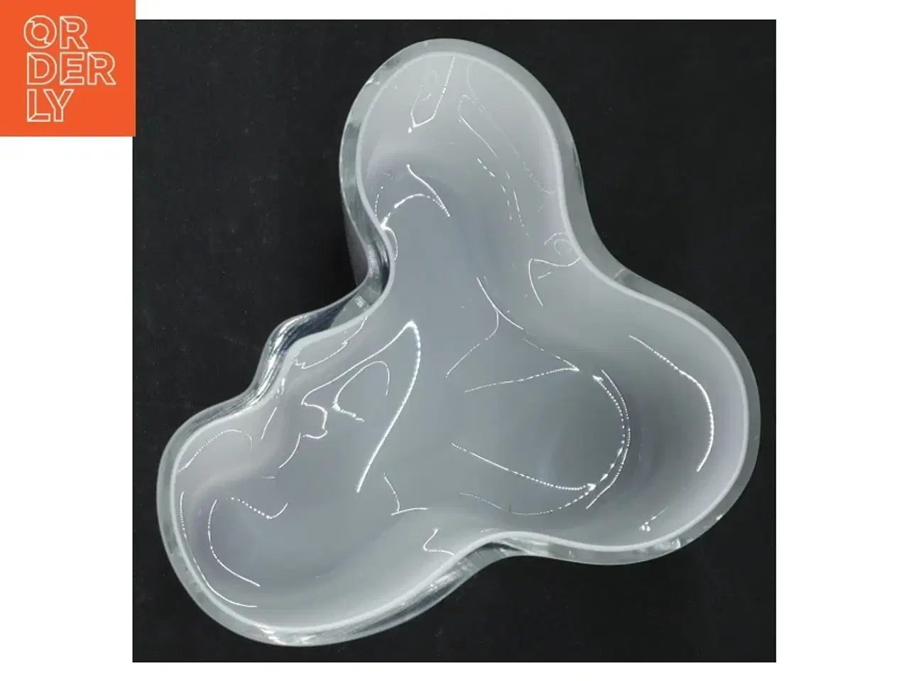 Billede 3 - Hvid Aalto glasvase (str. H. 9,5 cm)