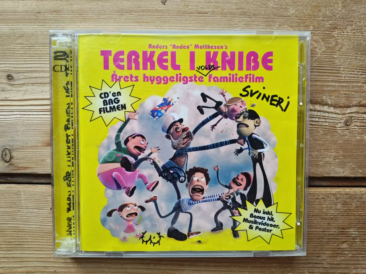 Billede 1 - Terkel i Knibe CD en bag filmen 2 Disc